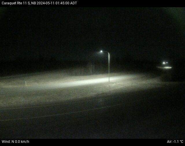 Web Cam image of Caraquet (NB Highway 11)