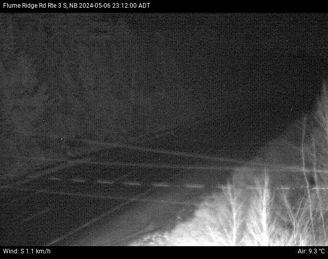 Web Cam image of Flume Ridge (NB Highway 3)