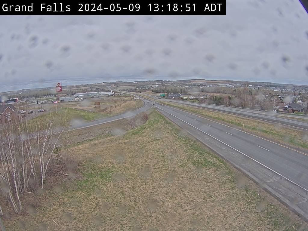 Web Cam image of Grand Falls (NB Highway 2)