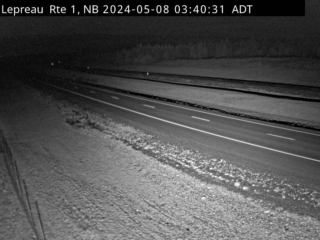 Web Cam image of Lepreau / New River (NB Highway 1)