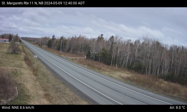 Web Cam image of St. Margarets (NB Highway 11)