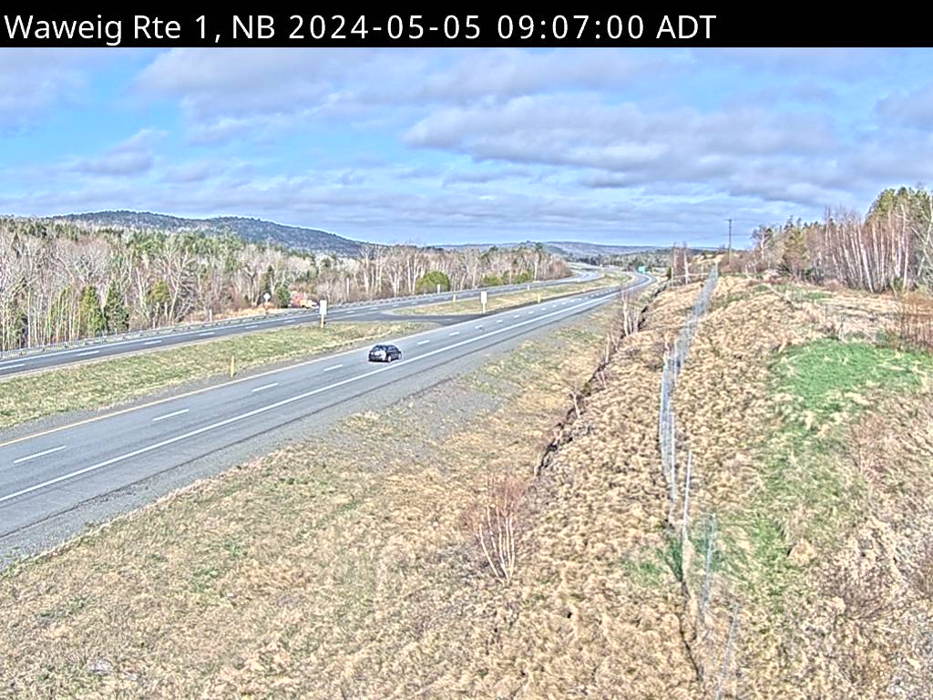 Web Cam image of Waweig (NB Highway 1)