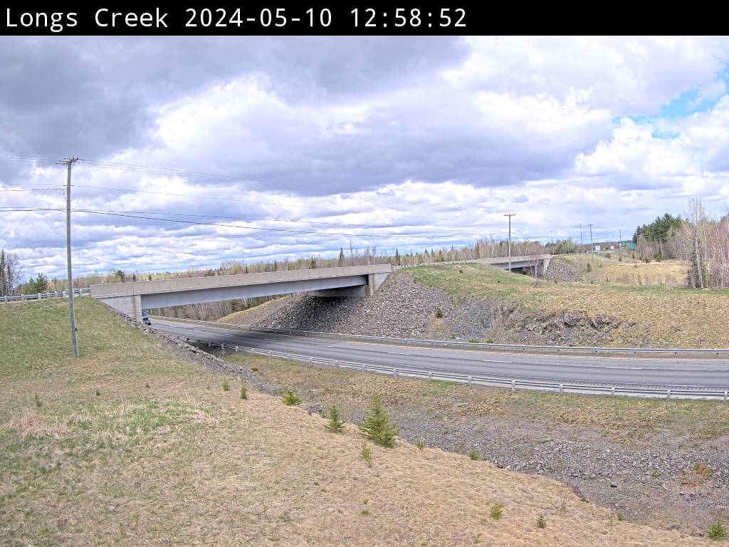 Web Cam image of Longs Creek (NB Highway 2)
