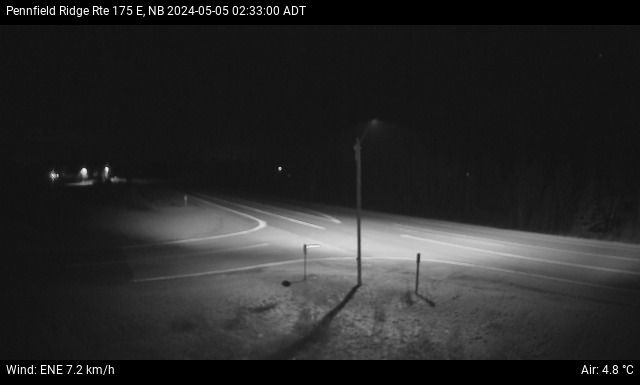 Web Cam image of Pennfield Ridge (NB Highway 175)